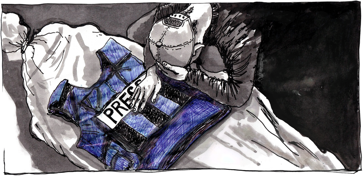 Press freedom illustration - When Truth Dies: The Ultimate Sacrifice for Press Freedom